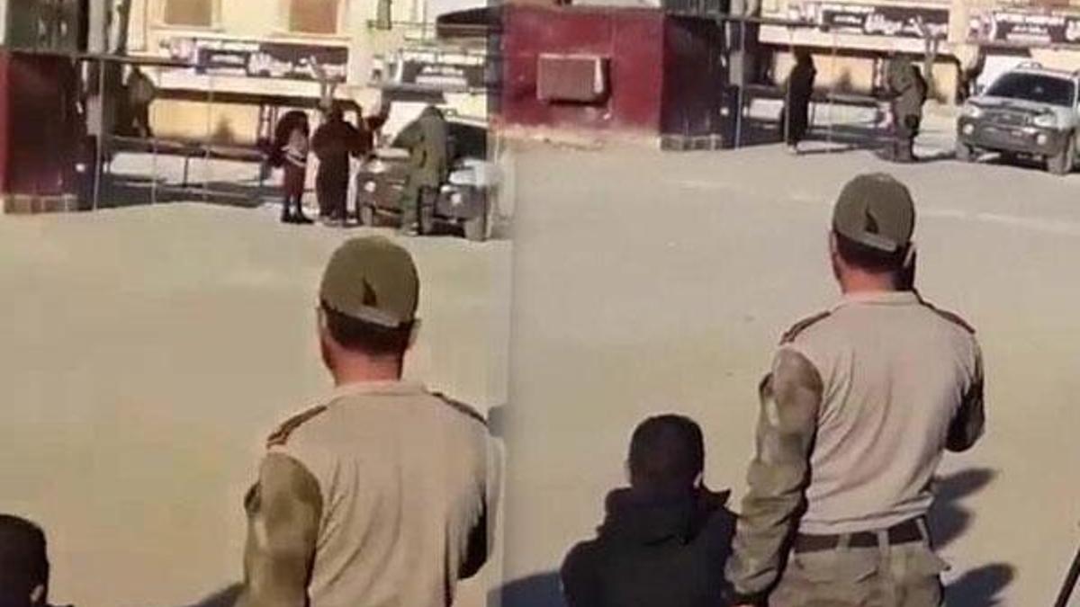 Afrin'de iki kadın terörist, eylem öncesi bombalarla yakalandı