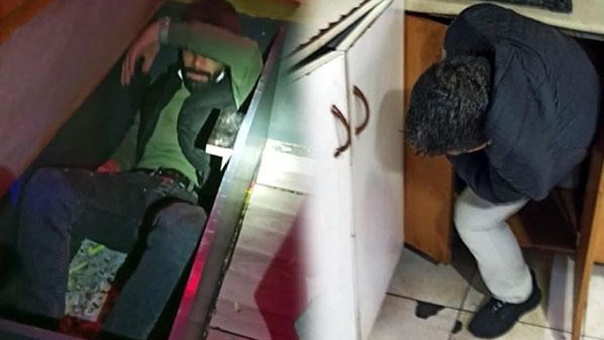 Konya'da iş yerinde rezalet! Kanepe ve dolaptan çıktılar