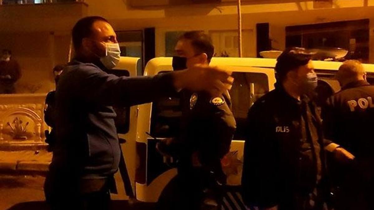 Apartmanı karıştıran olay! 2 erkek, karı-kocanın evini gözetlerken...