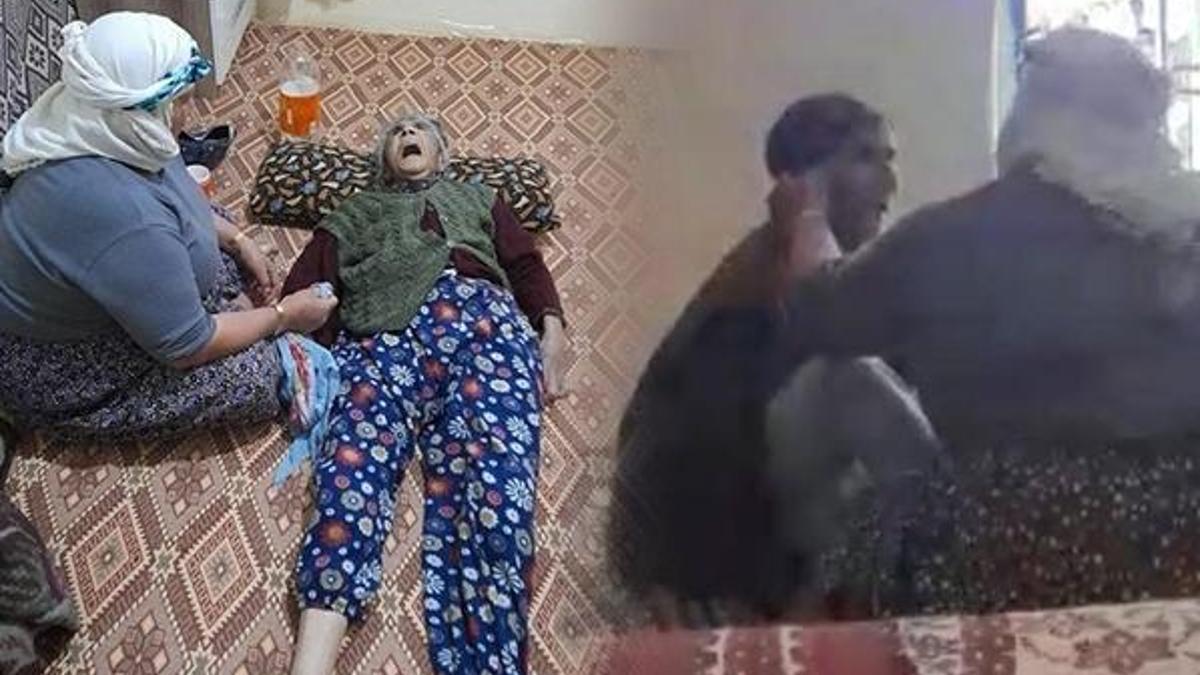 Ölen yaşlı kadını gelini dövmüş! Video ortaya çıkınca mezarı açıldı