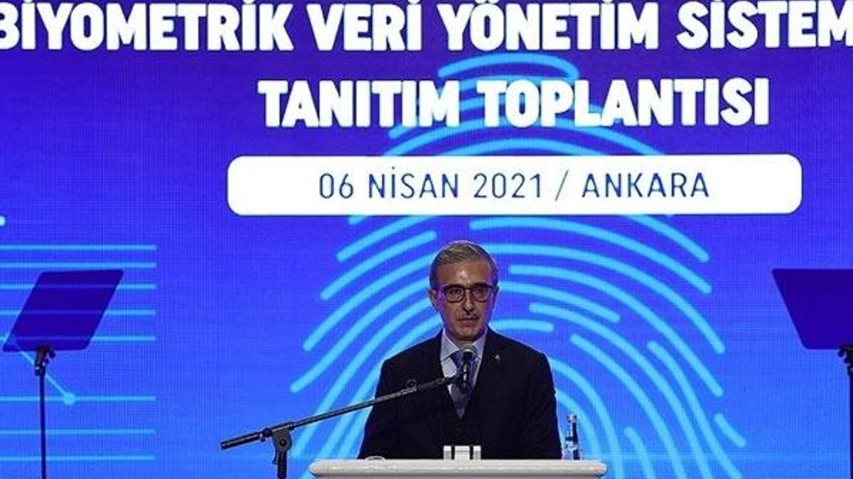 'Biyometrik Veri Yönetim Sistemi teknolojisini geliştiren 7'nci ülkeyiz'