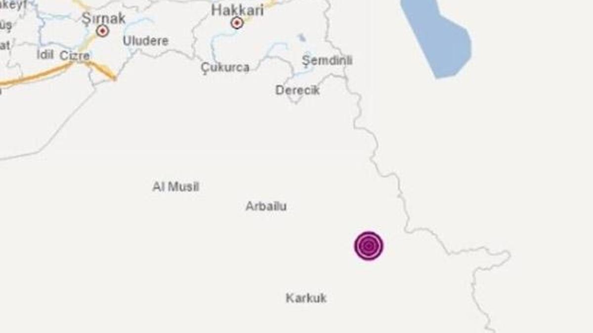 Irak'ta şiddetli deprem!