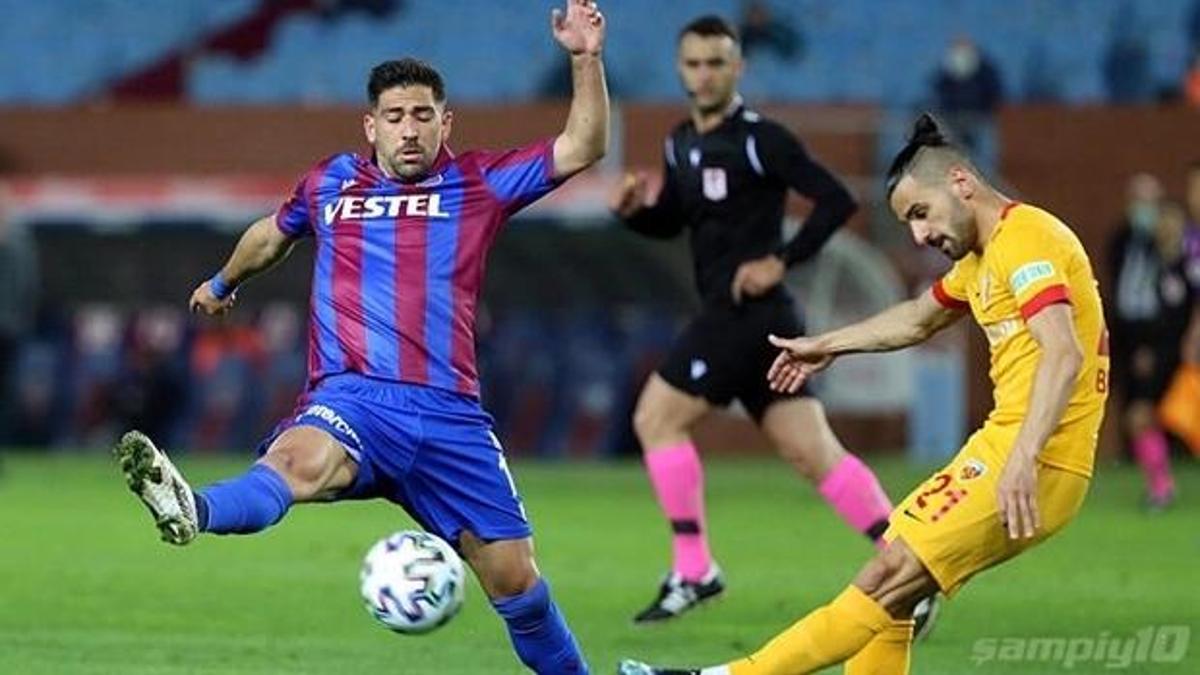 Trabzonspor-Kayserispor: 1-1