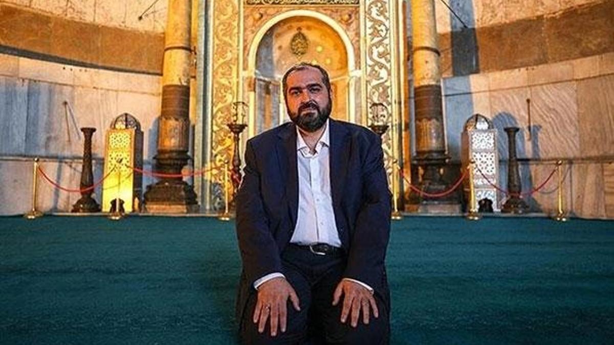 Ayasofya imamı Boynukalın görevden ayrıldı