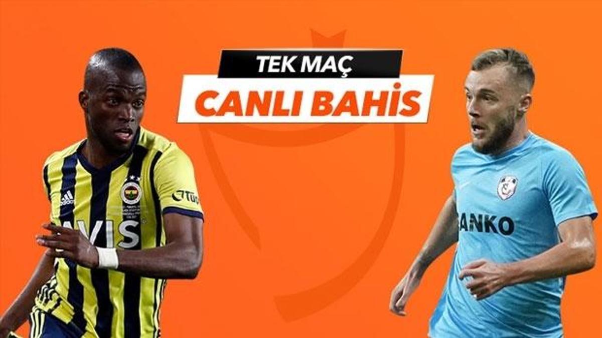 Fenerbahçe - Gaziantep FK maçı Tek Maç ve Canlı Bahis seçenekleriyle Misli.com’da
