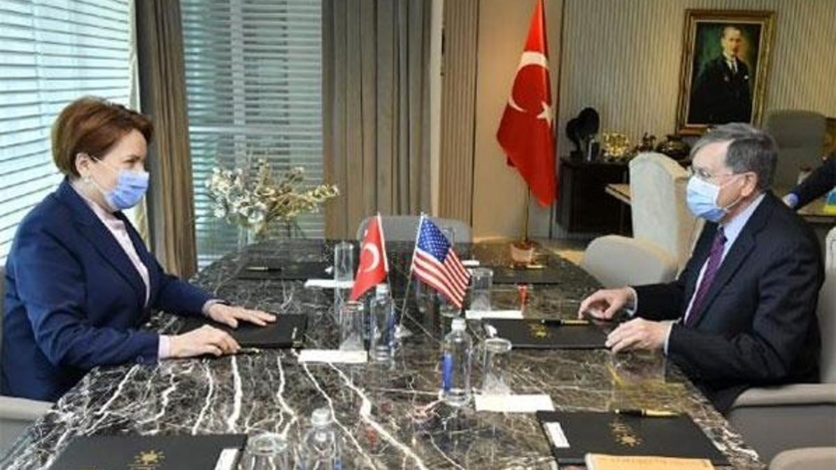 Akşener, ABD Büyükelçisi Satterfield ile görüştü