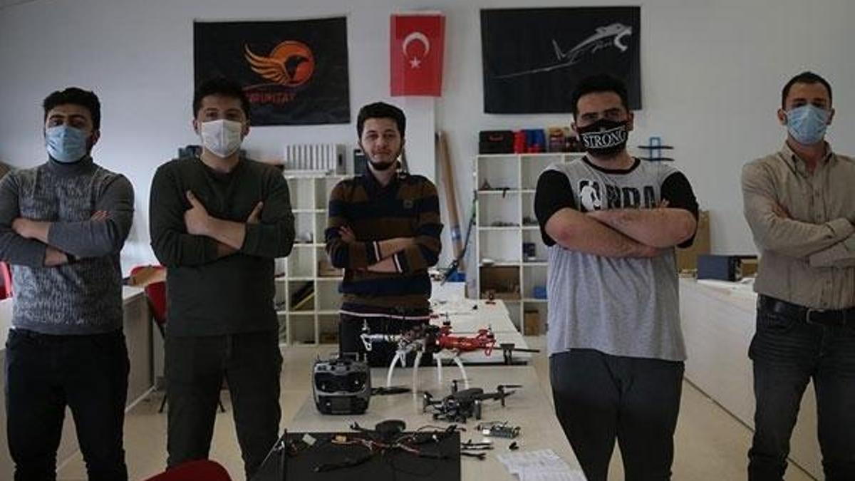 Erzurum'da üniversiteliler TEKNOFEST'e ATA Teknokent'te hazırlanıyor
