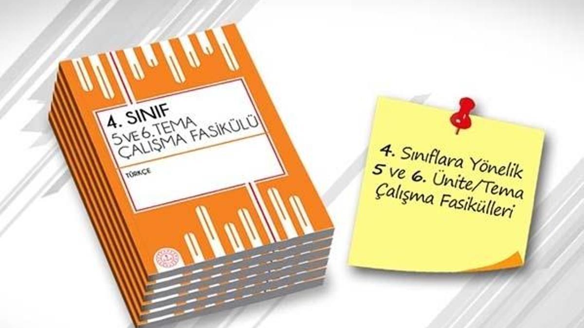 Milli Eğitim Bakanlığı 4. sınıf çalışma fasiküllerini yayınladı!