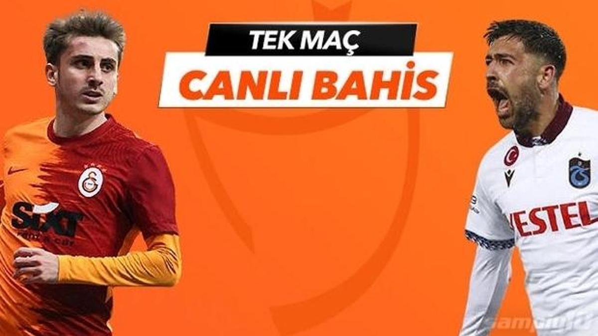 Galatasaray - Trabzonspor maçı canlı bahis heyecanı Misli.com'da
