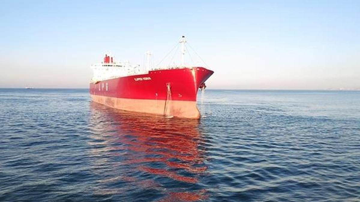 Marmara Denizi'nde tanker arızası