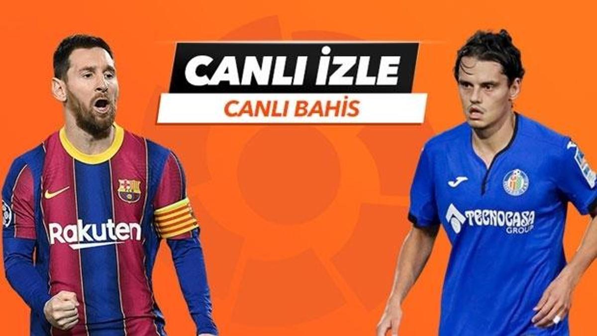 Barcelona - Getafe maçı canlı bahis heyecanı Misli.com'da