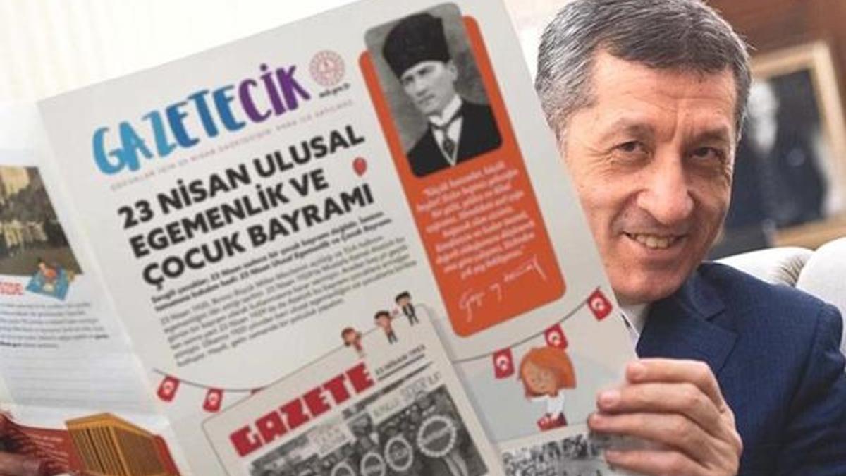 MEB'den çocuklar için '23 Nisan' gazetesi