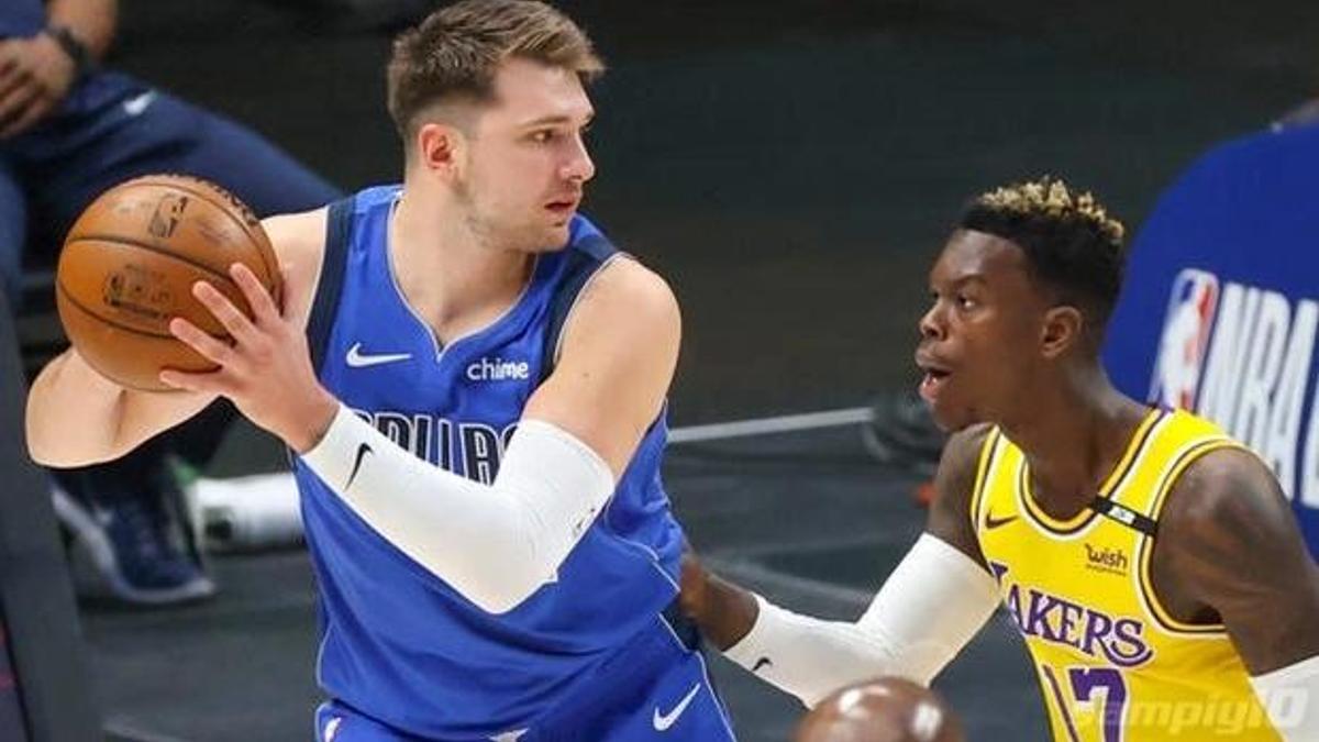 Luka Doncic'in 30 sayı att Mavericks Lakers'ı yıktı
