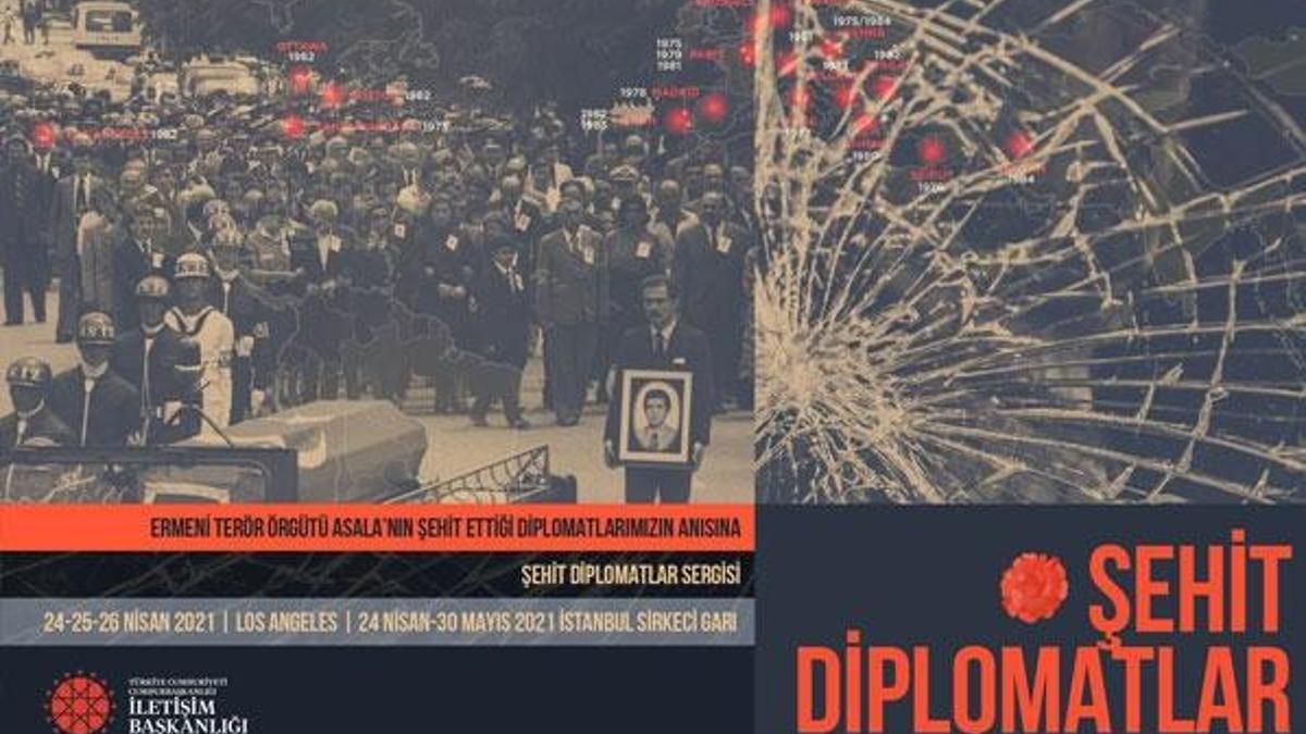 Cumhurbaşkanlığı İletişim Başkanlığı'ndan 'Şehit Diplomatlar Sergisi'