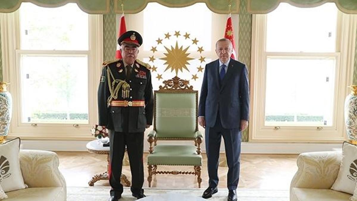 Cumhurbaşkanı Erdoğan, Raşid Dostum'u kabul etti