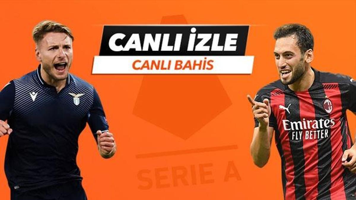 Lazio - Milan maçı Tek Maç ve Canlı Bahis seçenekleriyle Misli.com’da