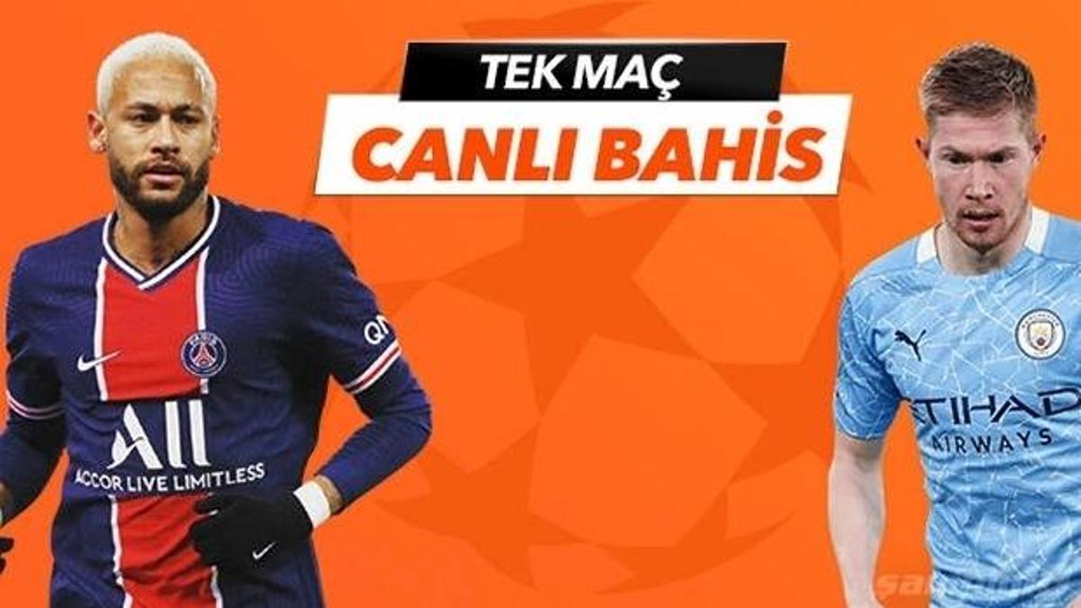 PSG-Manchester City maçında canlı bahis heyecanı Misli.com'da!