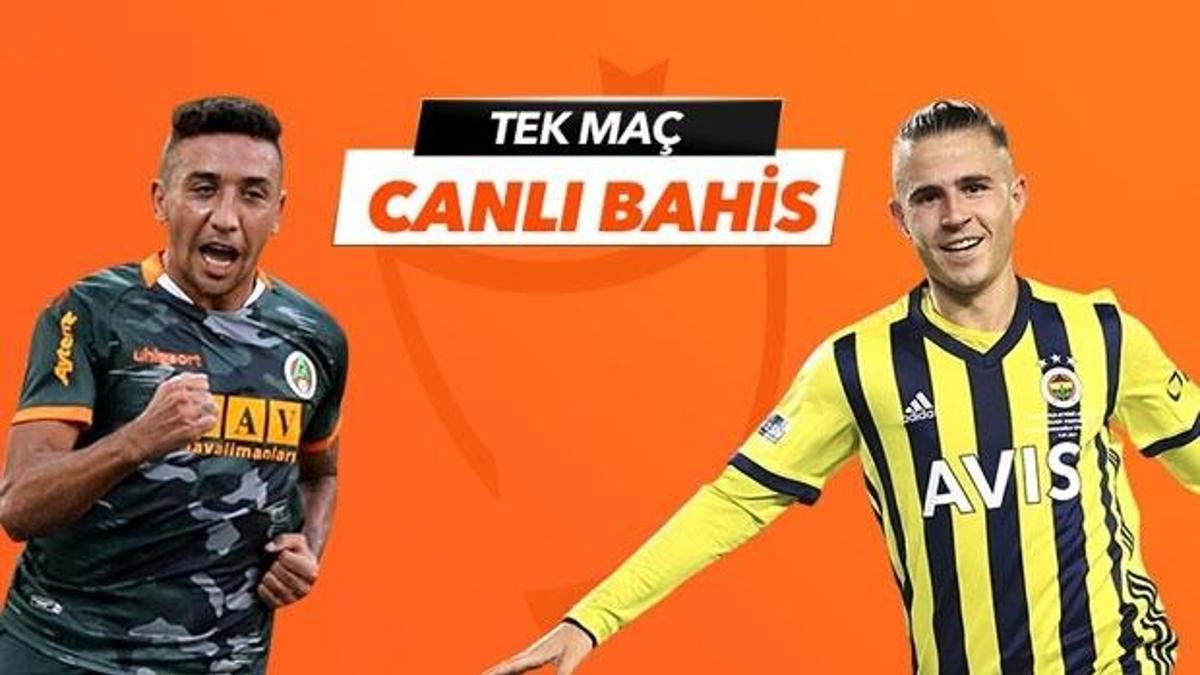 Alanyaspor - Fenerbahçe maçı Tek Maç ve Canlı Bahis seçenekleriyle Misli.com'da!