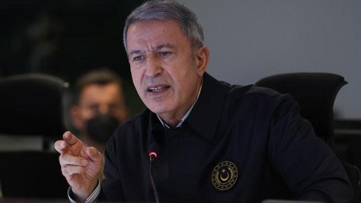 Bakan Akar: Biri sözde bölge sorumlusu 7 terörist etkisiz hale getirildi