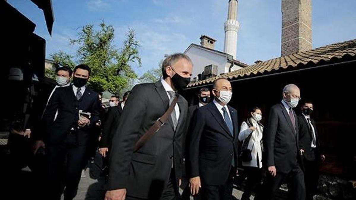 Bakan Çavuşoğlu'nun Bosna Hersek'teki temasları başladı