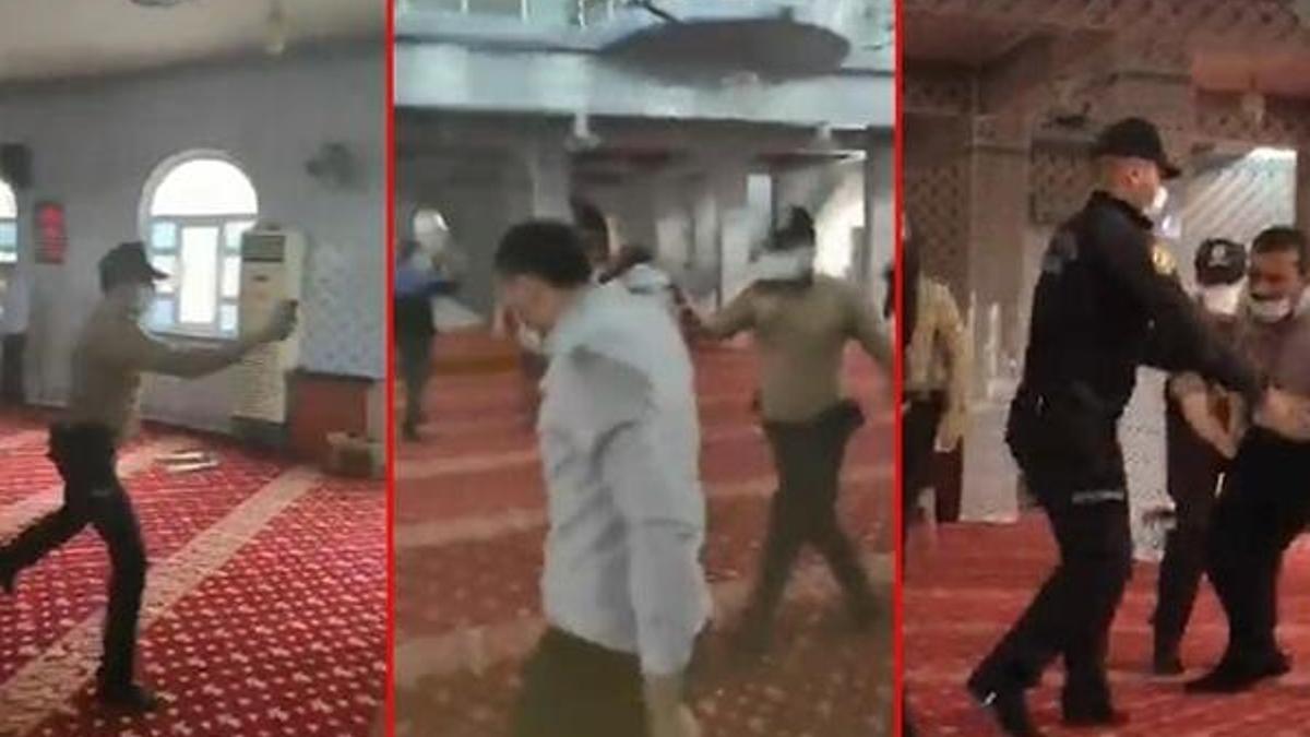 Camide biber gazlı müdahale! Olayın ardından emekliliğini istedi