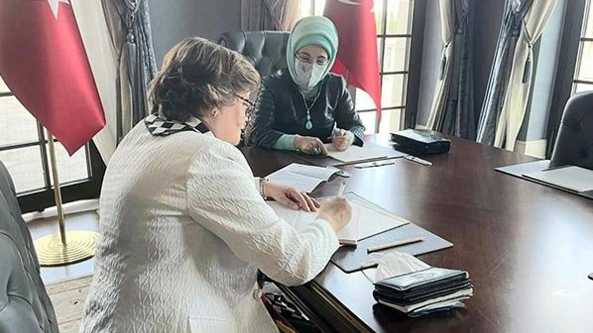 Emine Erdoğan'dan, gıda bankacılığının yaygınlaştırılmasına destek
