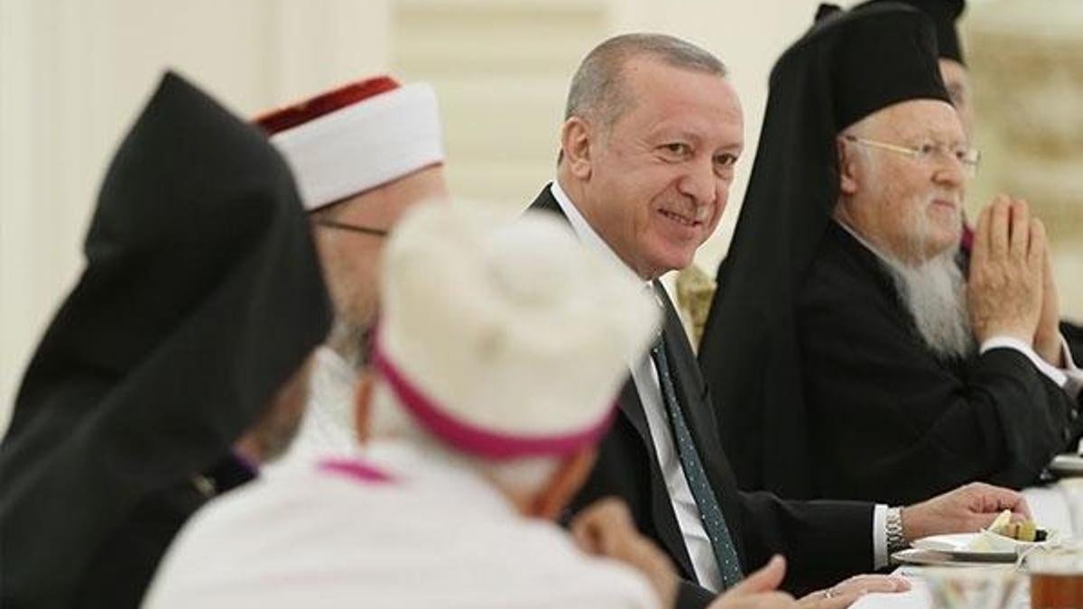 Azınlık cemaatleri temsilcilerinden Cumhurbaşkanı Erdoğan'a teşekkür