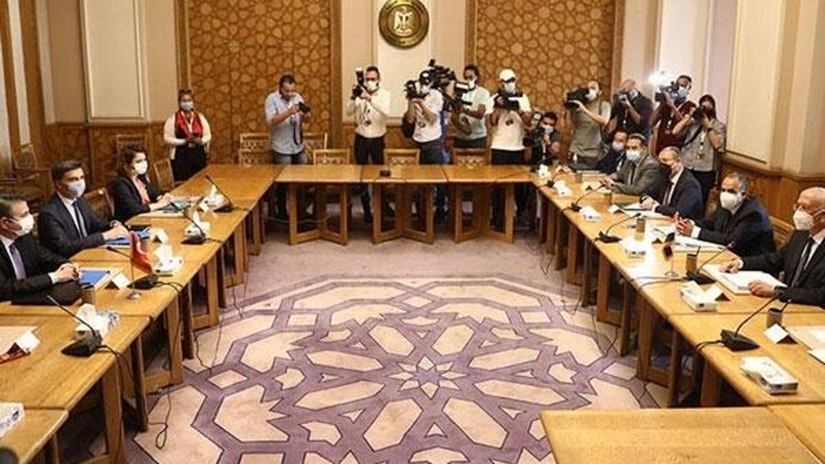 Türkiye-Mısır görüşmesi sonrası son dakika açıklaması