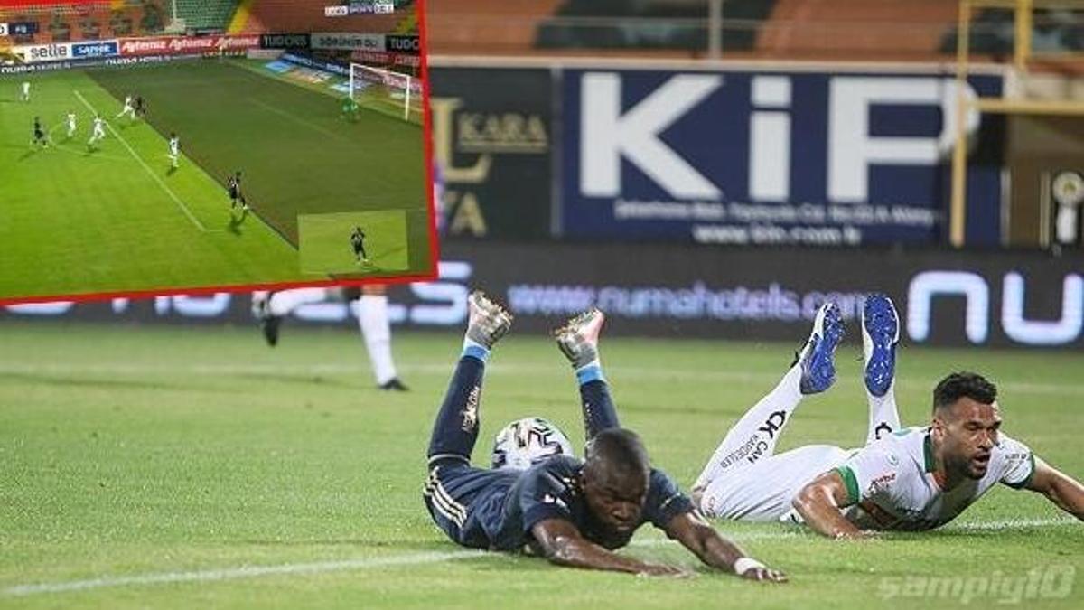 TFF açıkladı! Alanyaspor - Fenerbahçe maçında kural hatası yok