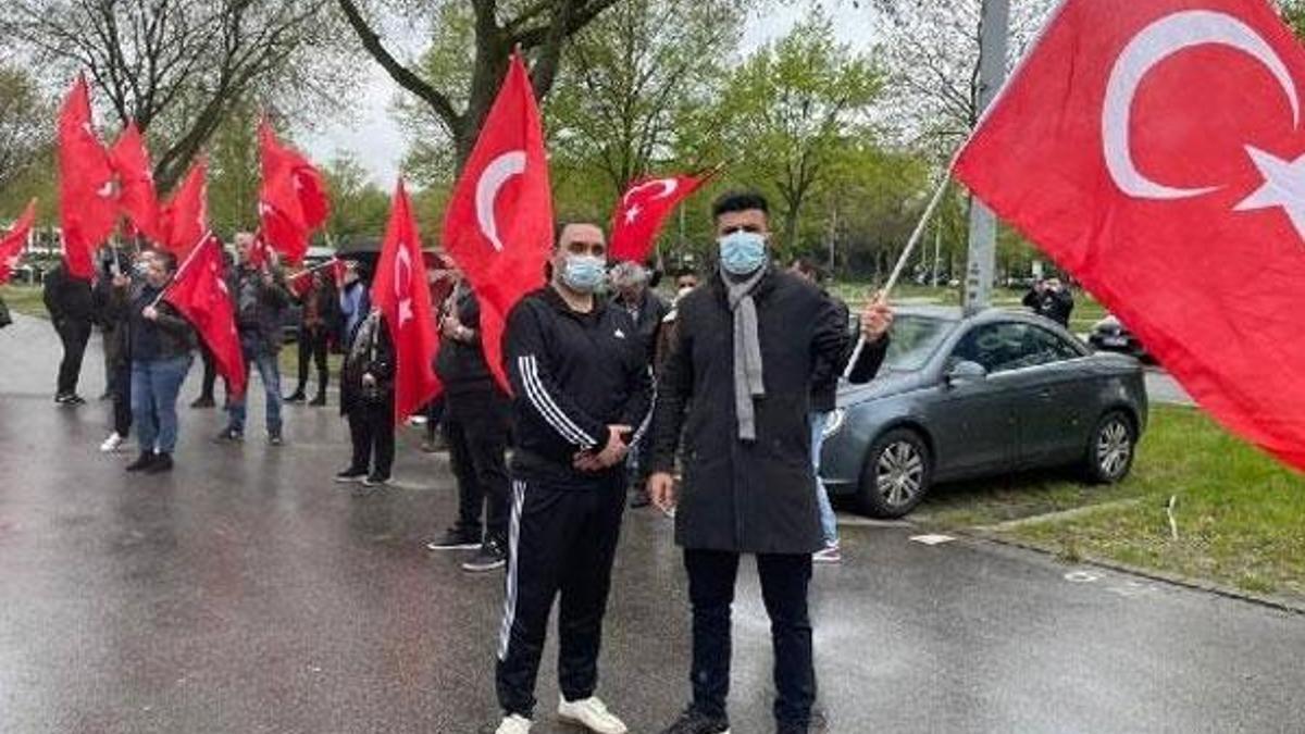 Almanya’da Türk iş insanına yapılan polis şiddeti protesto edildi