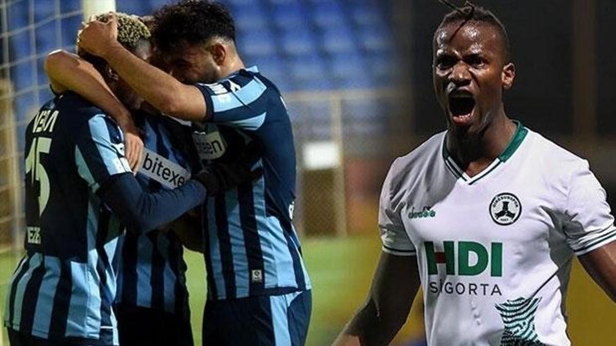 Adana Demirspor ve Giresunspor Süper Lig'de