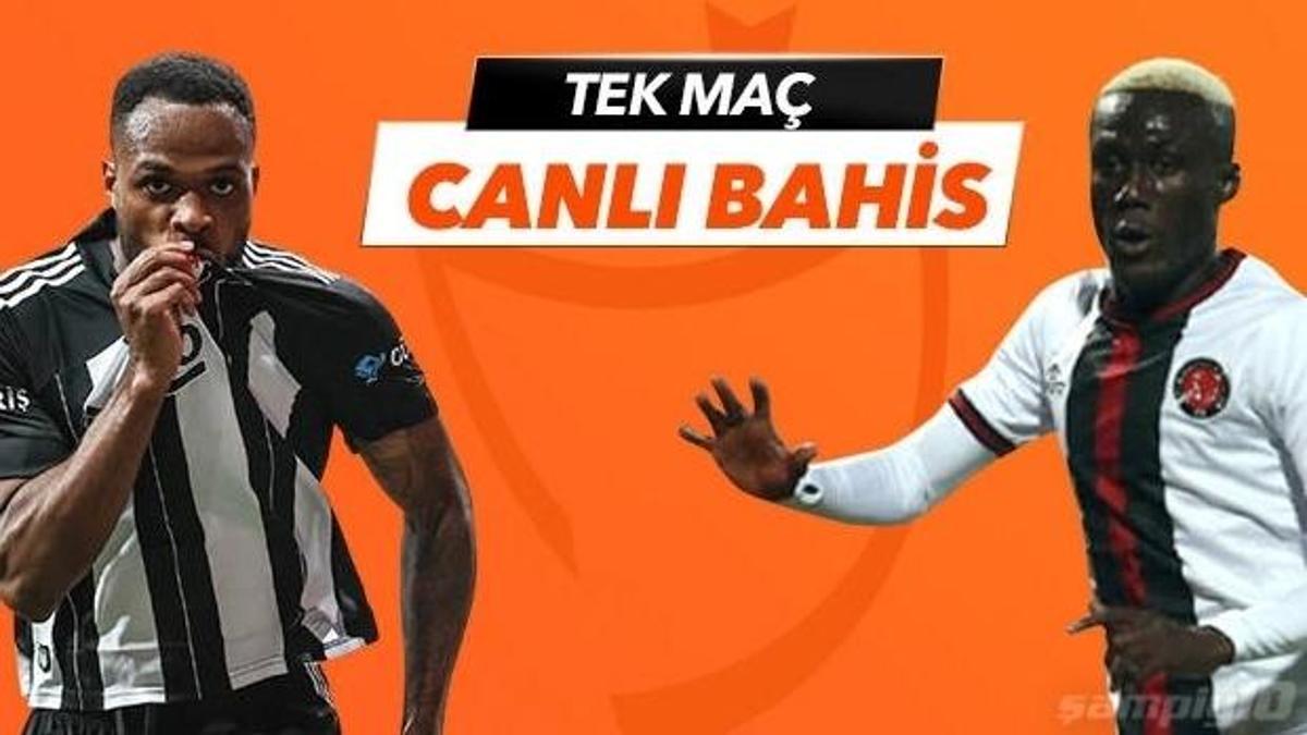 Beşiktaş-Karagümrük karşılaşmasında Canlı Bahis heyecanı Misli.com'da!