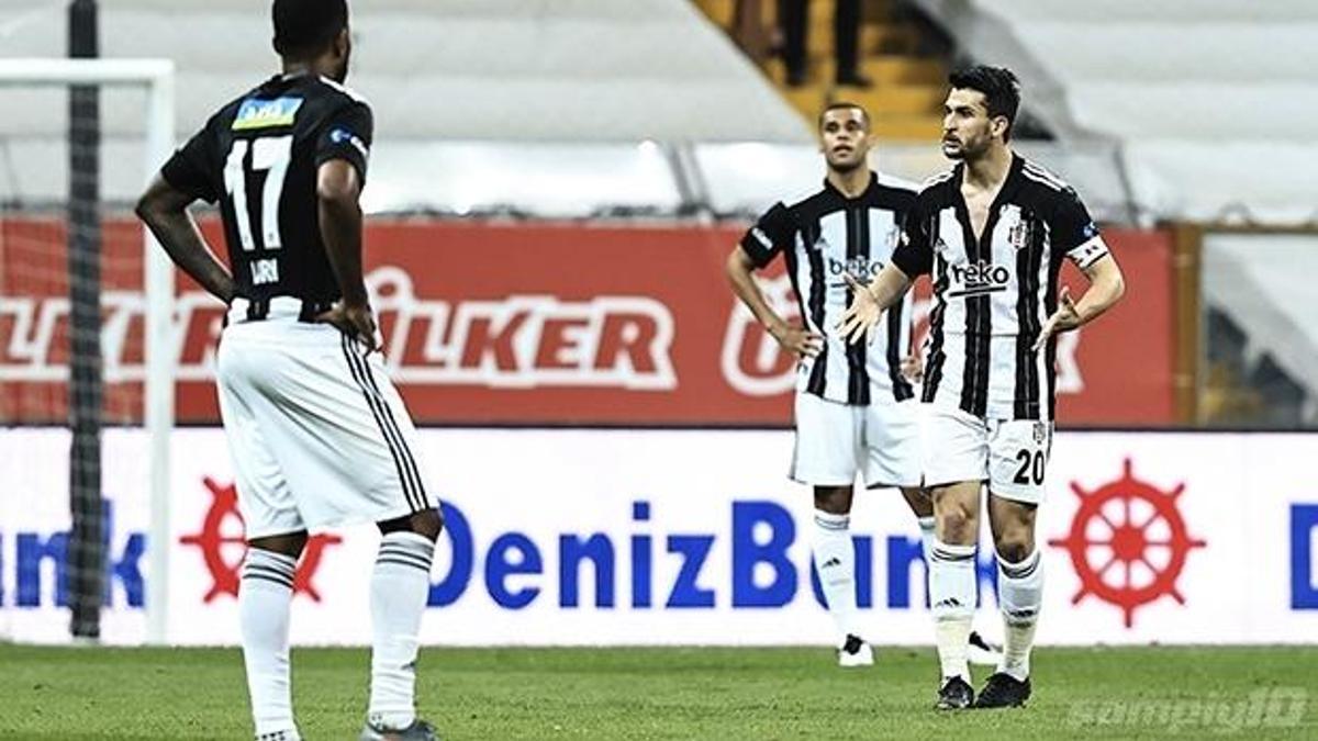 Süper Lig'de Beşiktaş Fatih Karagümrük'e kaybetti ortalık yangın yerine döndü