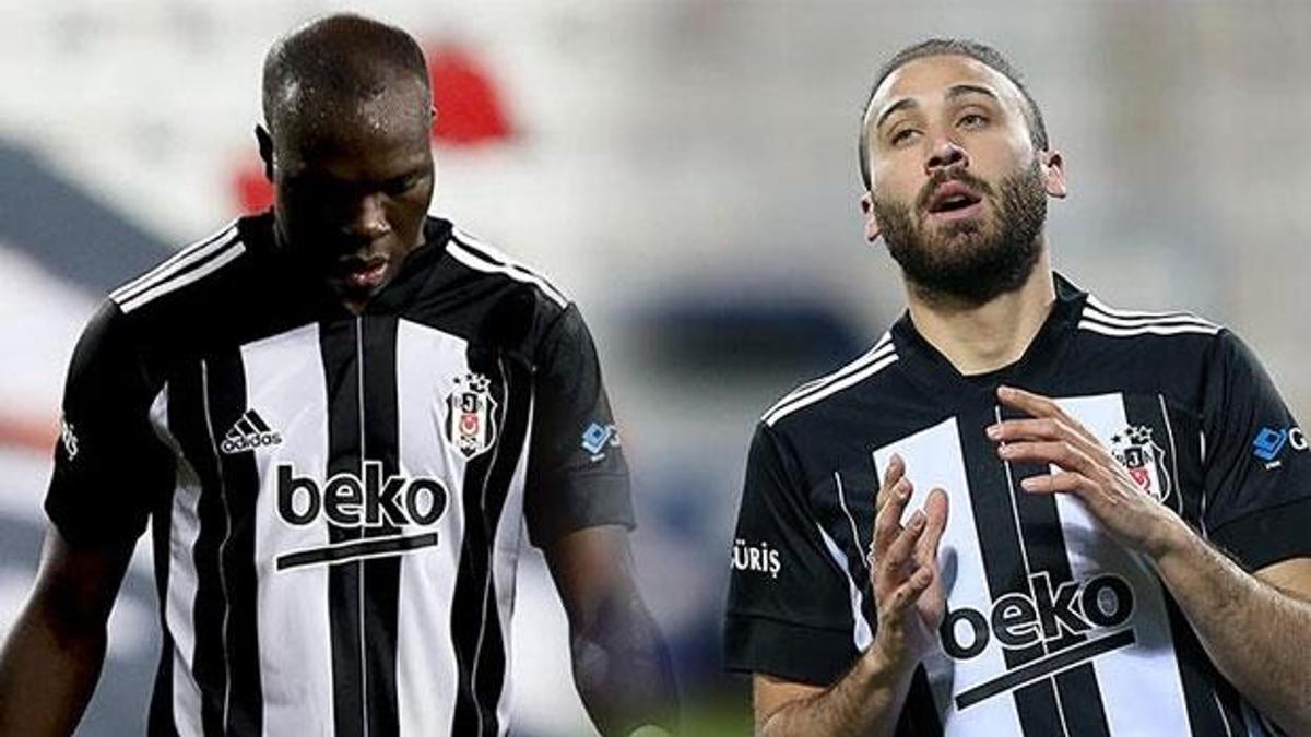 Beşiktaş'ta Cenk Tosun ve Aboubakar, PFDK'ya sevk edildi
