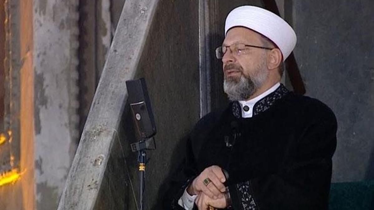 Diyanet İşleri Başkanı Erbaş'tan Ramazan Bayramı mesajı