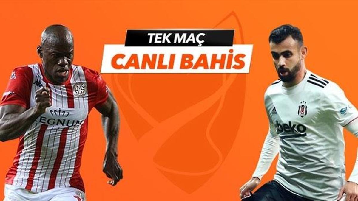 Antalyaspor - Beşiktaş maçı Tek Maç ve Canlı Bahis seçenekleriyle Misli.com’da