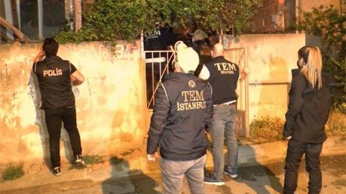 İstanbul'da terör operasyonu: çok sayıda gözaltı...