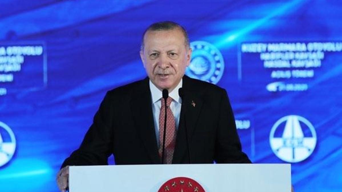 Cumhurbaşkanı Erdoğan'dan Kanal İstanbul açıklaması: Tarihe damga vuracak
