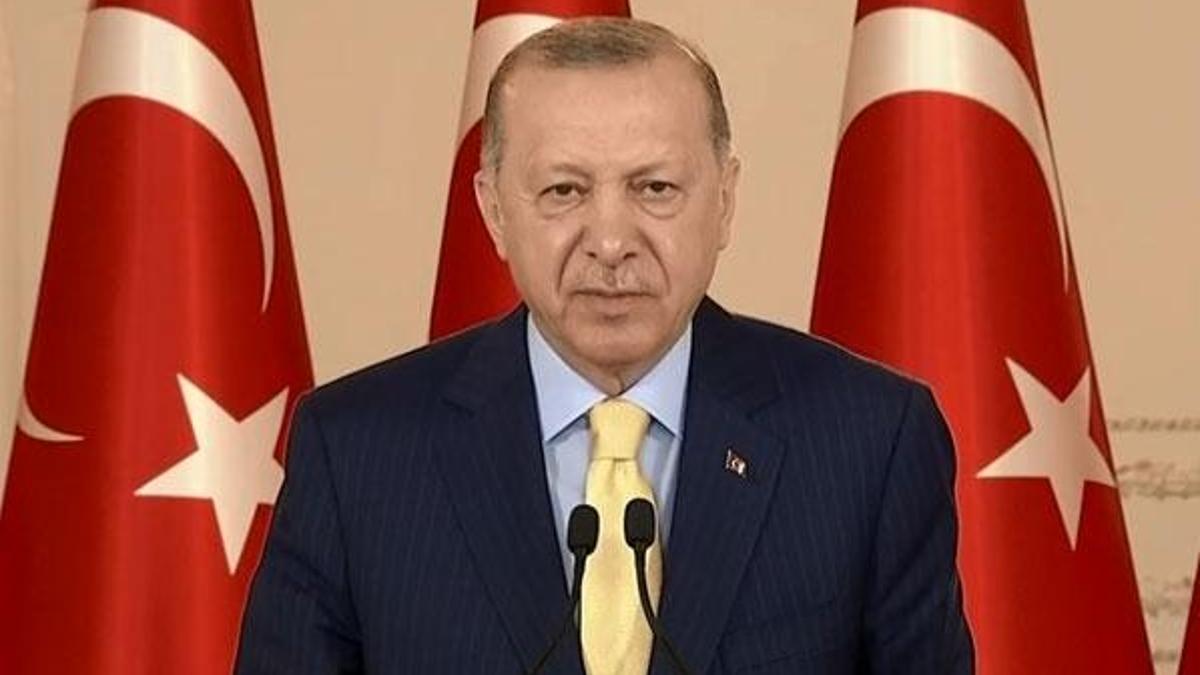 Cumhurbaşkanı Erdoğan canlı yayında dünyaya ilan etti: Rumların şımarıklıkları nedeniyle sonuçsuz kalmıştır