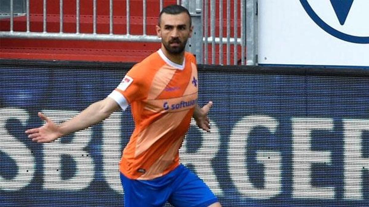 Serdar Dursun, Almanya'da Darmstadt formasıyla gol kralı oldu