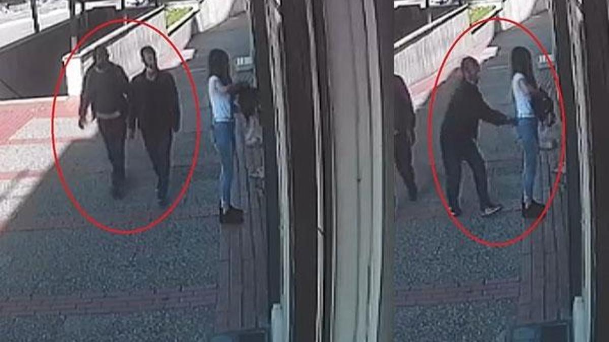 Genç kız rezalete isyan etti! Yanına yaklaşıp pantolonuna...