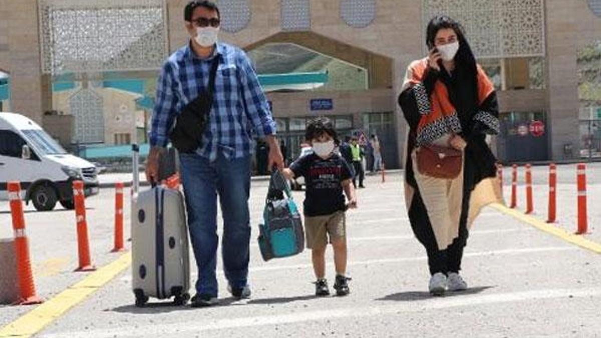 Van'da İranlı turist heyecanı