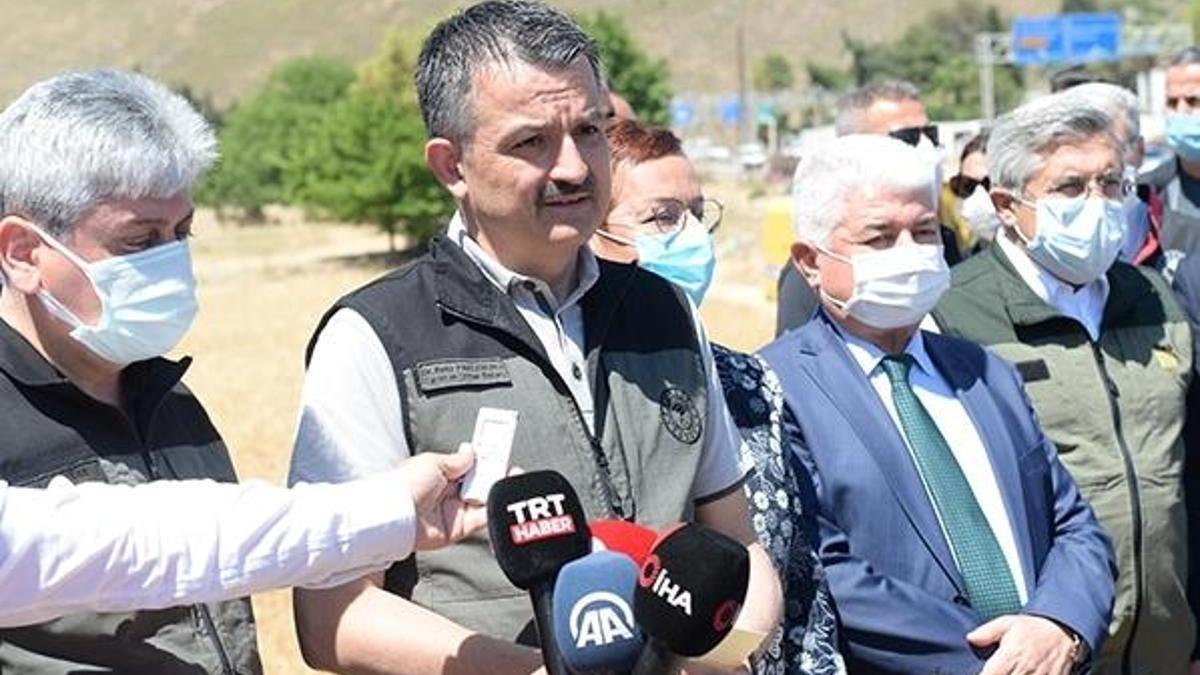 Bakan Pakdemirli: Türkiye'de ilk defa bu yıl ekilen alanlarda artış var