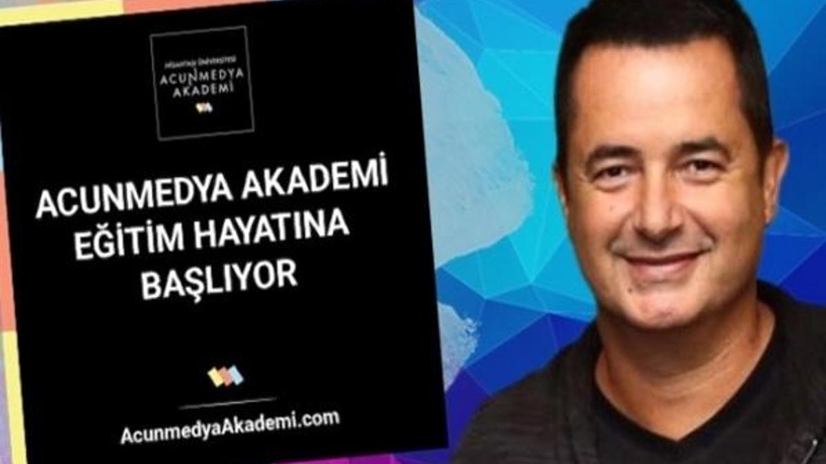Acunmedya Akademi ücreti ne kadar, eğitim başvurusu nasıl yapılır? Acun Medya Akademi’de hangi bölümler var?