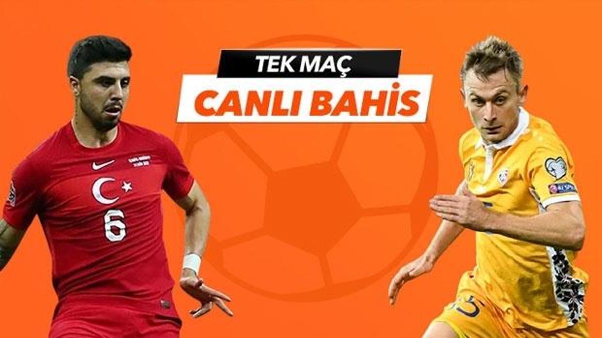Türkiye - Moldova maçı Tek Maç, Canlı Bahis ve Canlı İzle seçenekleriyle Misli.com'da
