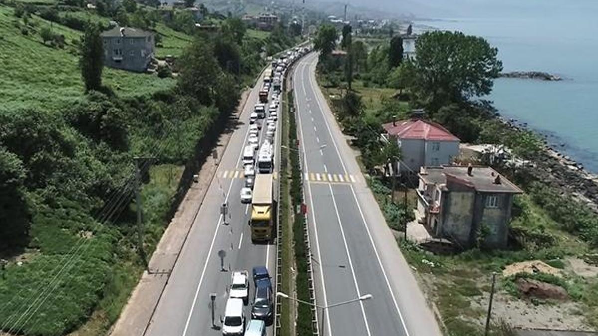 Rize'ye on binlerce kişi akın etmişti! Korkulan olmadı