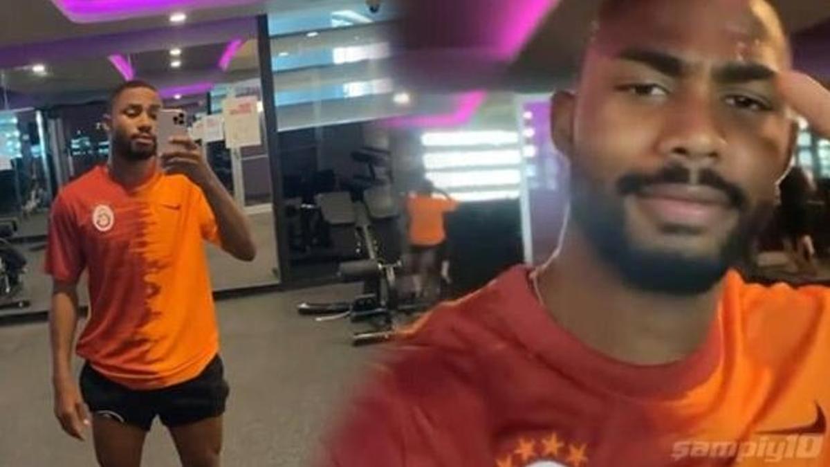 Emmanuel Dennis Galatasaray forması giyince ortalık yıkıldı