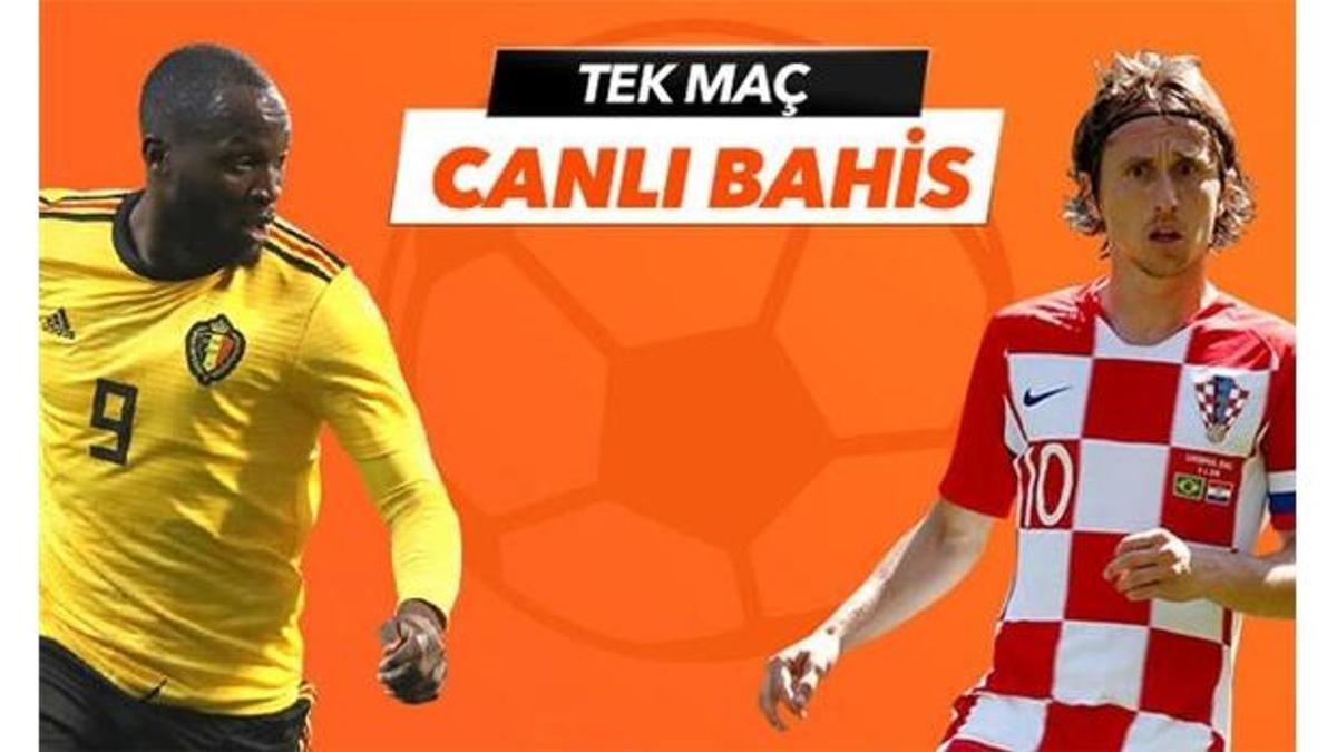 Belçika - Hırvatistan maçı Tek Maç ve Canlı Bahis seçenekleriyle Misli.com’da