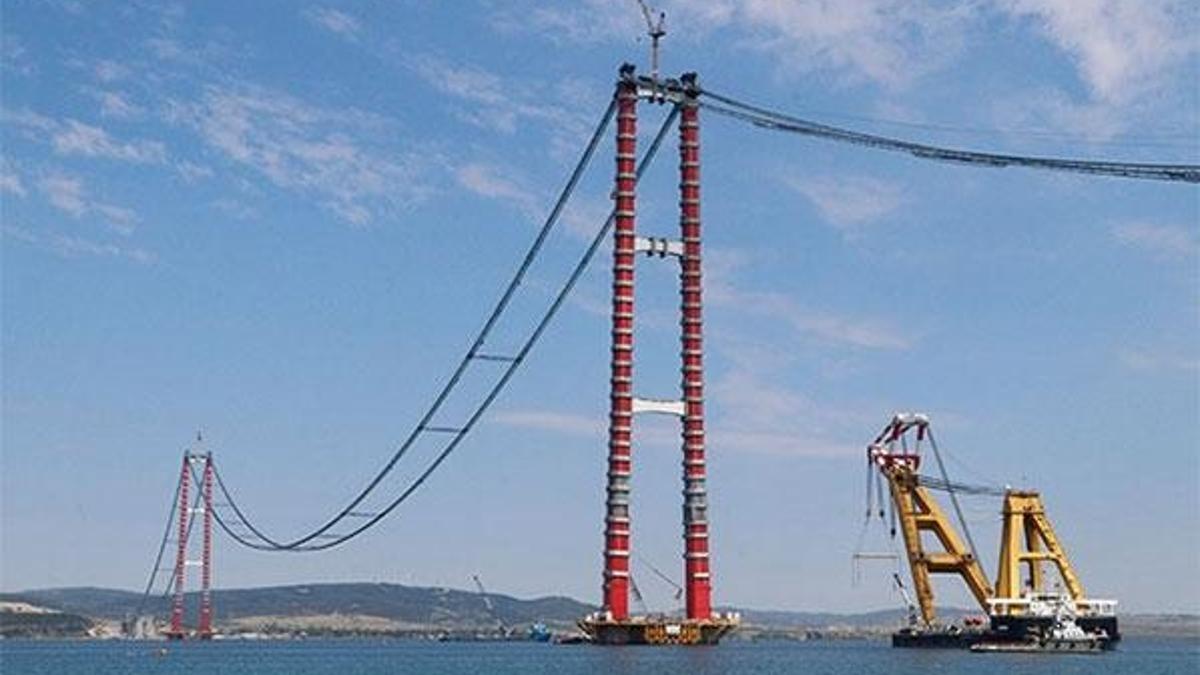 1915 Çanakkale Köprüsü için boğaz gemi geçişlerine kapatıldı