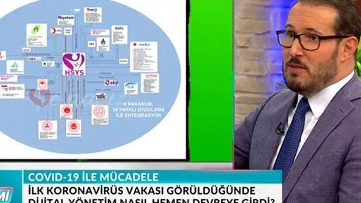 Sağlık Bakanı Yardımcısı Birinci, pandeminin dijital ayağını anlattı